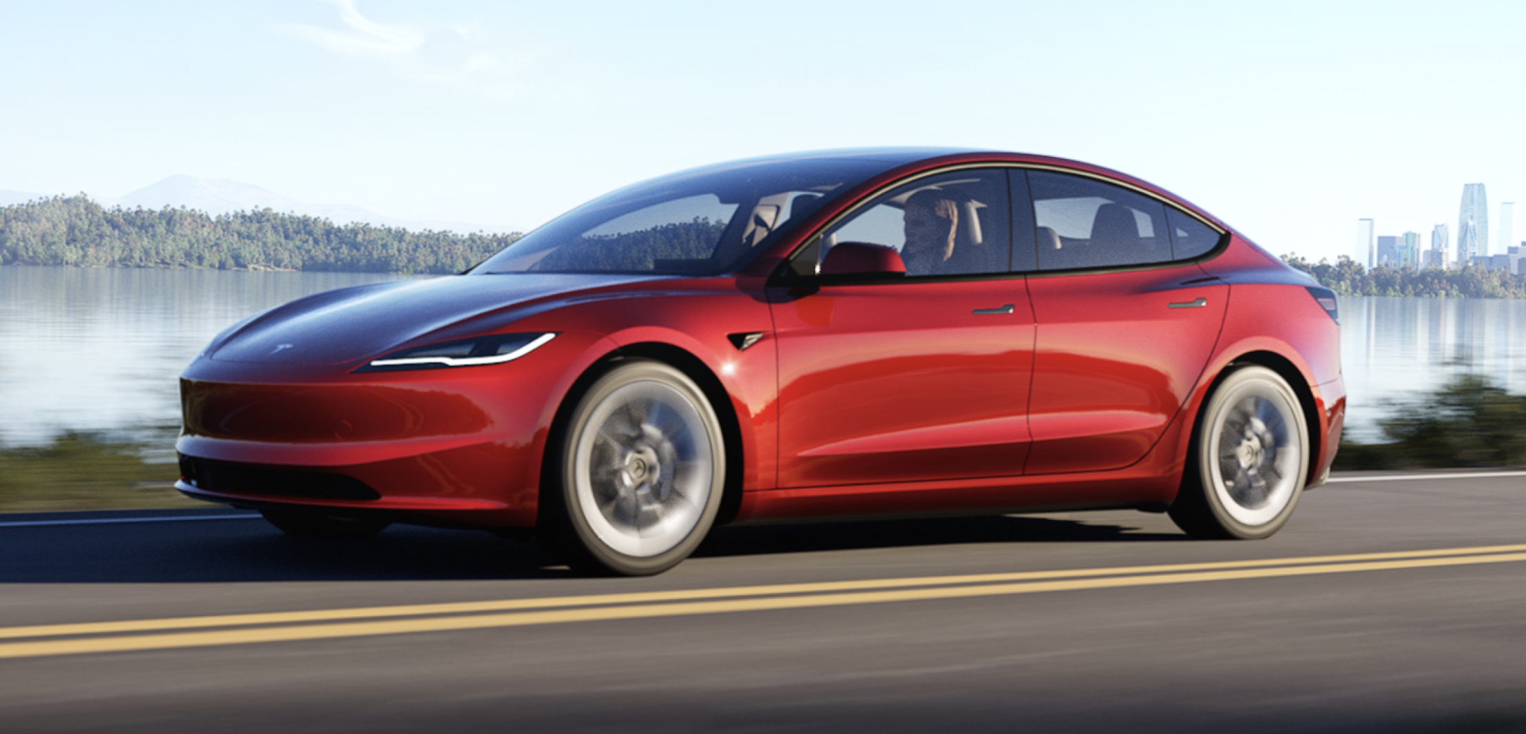 Nya Tesla Model 3 bättre