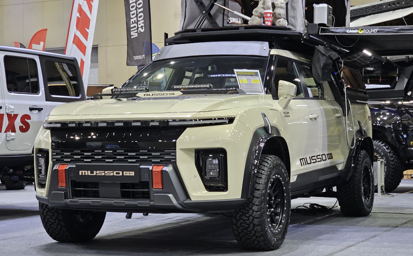 KGM Musso EV bra köp